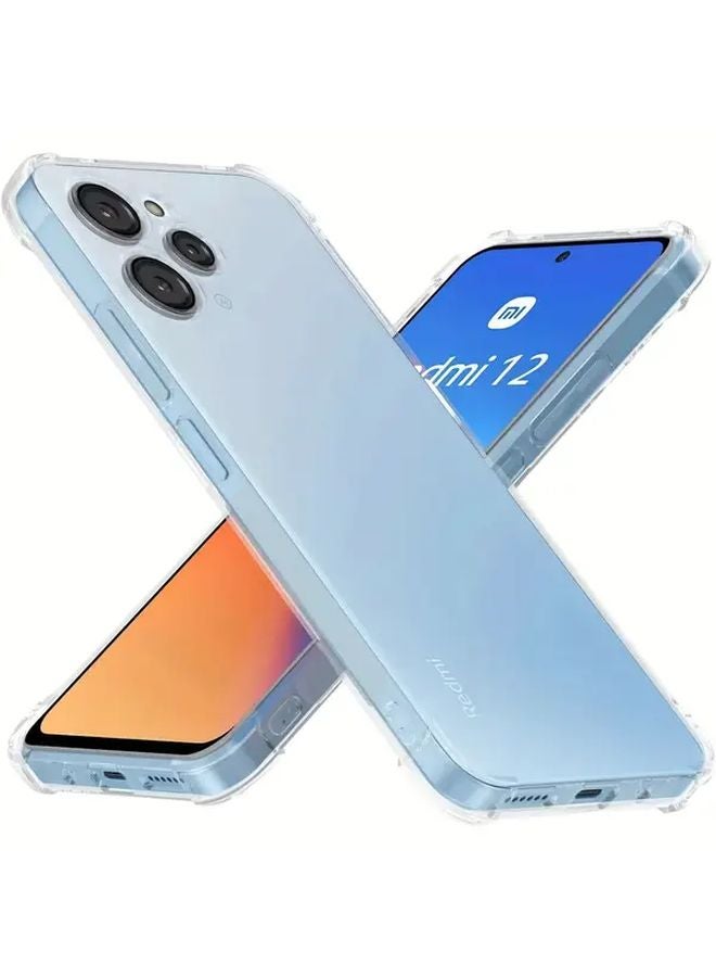 Transparent Shock Resistant TPU Protective Case For Xiaomi Redmi 13C 5G - Image 2
